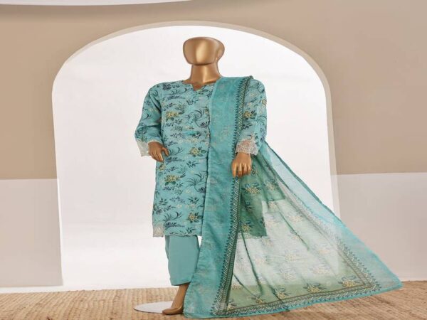 BIN SAEED EXCLUSIVE EMBROIDERY COLLECTION Vol 11 005 - Image 2