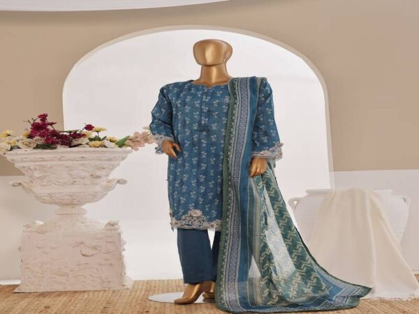BIN SAEED EXCLUSIVE EMBROIDERY COLLECTION Vol 11 008 - Image 3