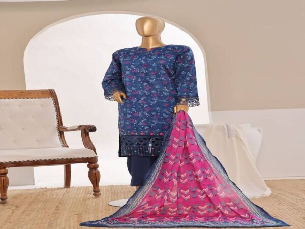 BIN SAEED EXCLUSIVE EMBROIDERY COLLECTION Vol 11 012 - Image 3