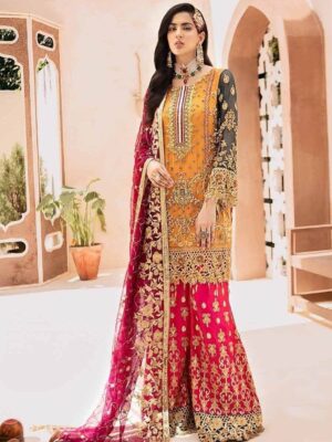 EMAN YELLOW CHIFFON