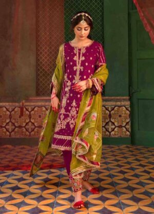 QMK YELLOW KHADI NET