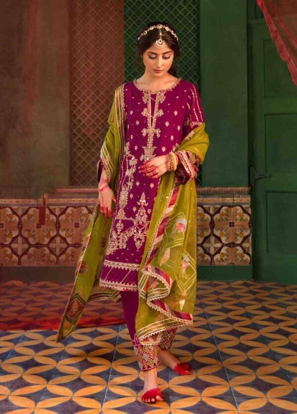 QMK YELLOW KHADI NET