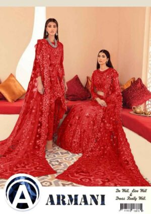 RED MAXY SEMI STITCH