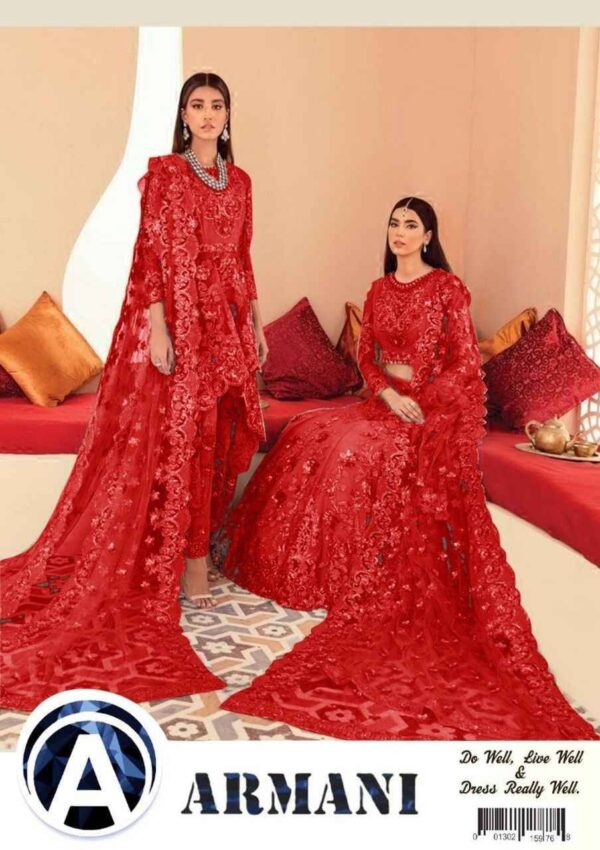 RED MAXY SEMI STITCH