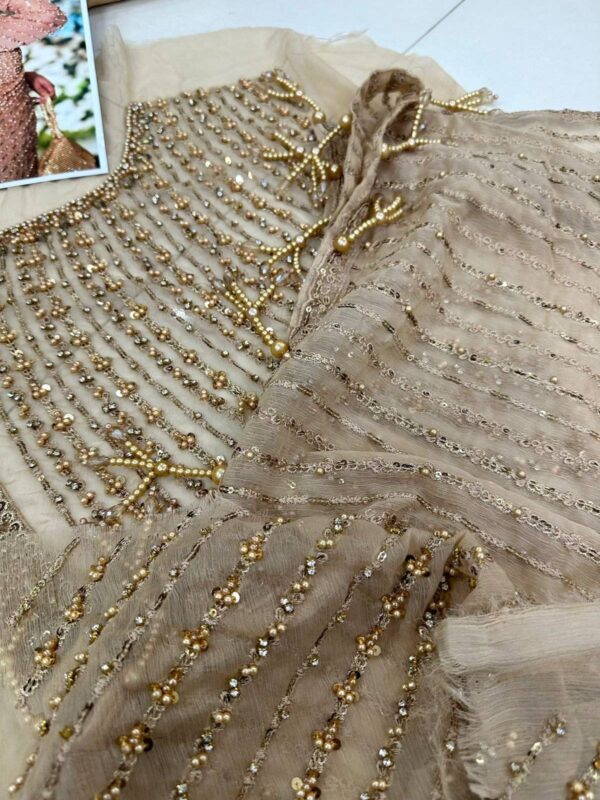 AROOB SKIN SAREE - Image 3