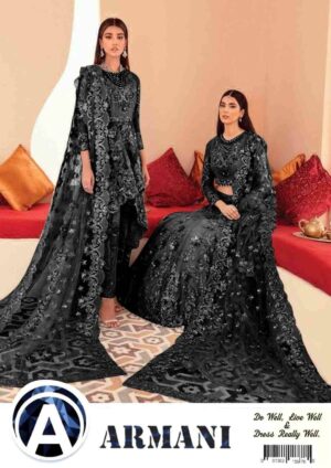 BLACK MAXI SEMI STITCH
