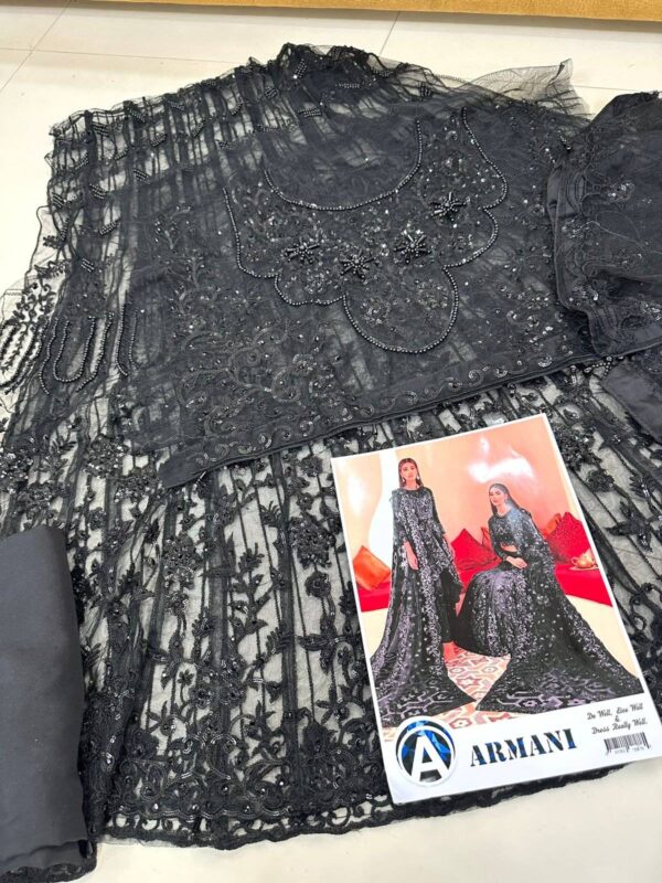 BLACK MAXI SEMI STITCH - Image 2