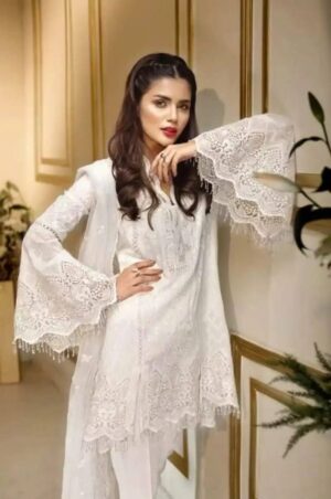ANAYA WHITE CHIFFON