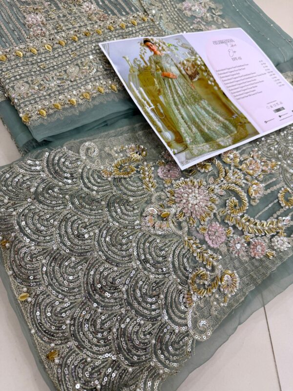 EMAAN MAHROON FRILL - Image 3