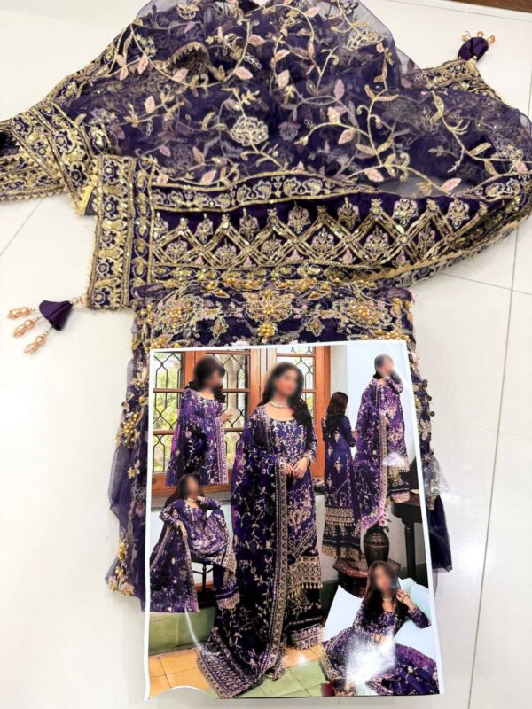 SAJJAL GOLDEN PURPLE - Image 2